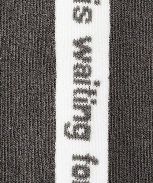 SHOO・LA・RUE / シューラルー ソックス | ボックスロゴハイソックス | 詳細5