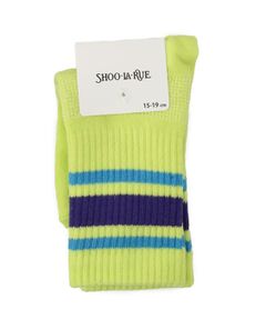 SHOO・LA・RUE / シューラルー ソックス | ラインクルー丈ソックス