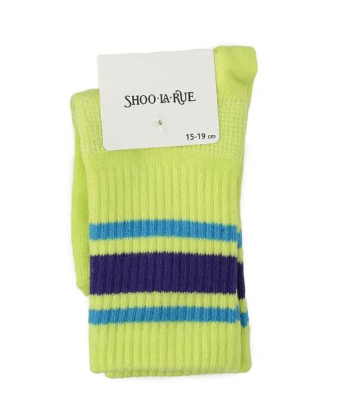 SHOO・LA・RUE / シューラルー ソックス | ラインクルー丈ソックス | 詳細1