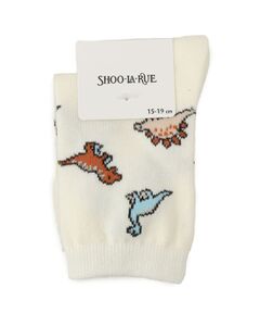 SHOO・LA・RUE / シューラルー ソックス | 恐竜総柄クルー丈ソックス