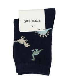 SHOO・LA・RUE / シューラルー ソックス | 恐竜総柄クルー丈ソックス