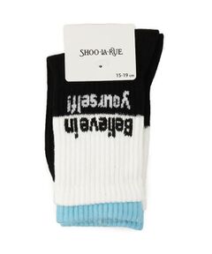 SHOO・LA・RUE / シューラルー ソックス | 二重履き口クルー丈ソックス