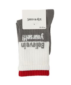 SHOO・LA・RUE / シューラルー ソックス | 二重履き口クルー丈ソックス