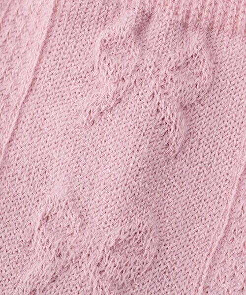 SHOO・LA・RUE / シューラルー ソックス | フロートリボン柄クルー丈ソックス | 詳細5