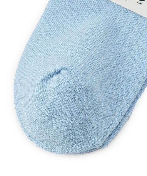 SHOO・LA・RUE / シューラルー ソックス | 二重履き口バックリボンクルー丈ソックス | 詳細4