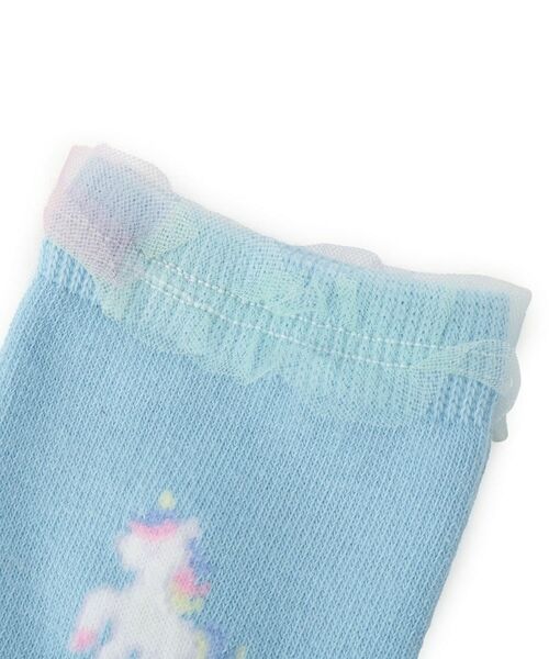 SHOO・LA・RUE / シューラルー ソックス | チュールフリルユニコーンクルー丈ソックス | 詳細3