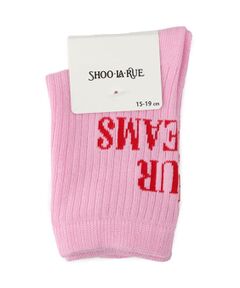 SHOO・LA・RUE / シューラルー ソックス | バックロゴカラフルクルー丈ソックス