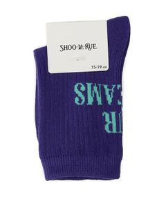 SHOO・LA・RUE / シューラルー ソックス | バックロゴカラフルクルー丈ソックス