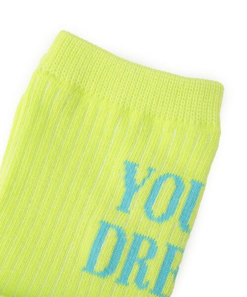 SHOO・LA・RUE / シューラルー ソックス | バックロゴカラフルクルー丈ソックス | 詳細3