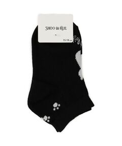 SHOO・LA・RUE / シューラルー ソックス | キャットシルエットアンクル丈ソックス