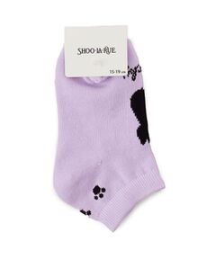 SHOO・LA・RUE / シューラルー ソックス | キャットシルエットアンクル丈ソックス