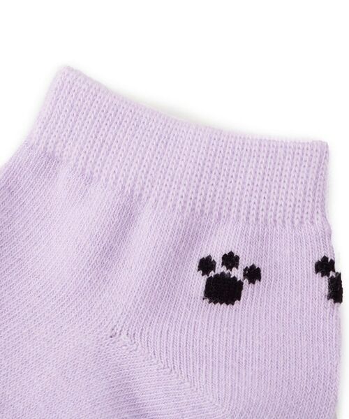 SHOO・LA・RUE / シューラルー ソックス | キャットシルエットアンクル丈ソックス | 詳細3