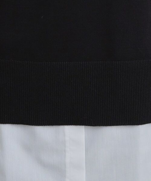 SHOO・LA・RUE / シューラルー その他トップス | 【2点セット/S-LL】時短で決まる もちもちニット＆裾シャツインナー | 詳細14