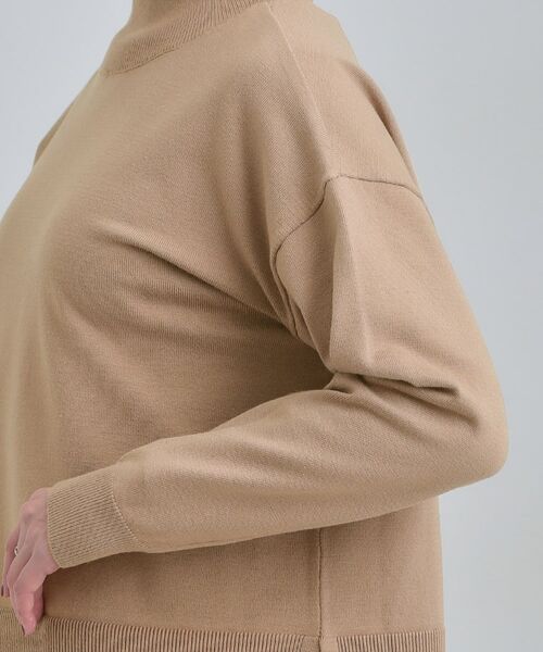 SHOO・LA・RUE / シューラルー その他トップス | 【2点セット/S-LL】時短で決まる もちもちニット＆裾シャツインナー | 詳細30