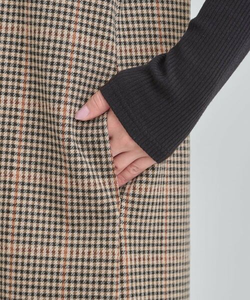 SHOO・LA・RUE / シューラルー ミニ丈・ひざ丈ワンピース | 【2点セット/洗える/S-LL】時短でコーデ決まる ジャンドレ＆リブインナー | 詳細27