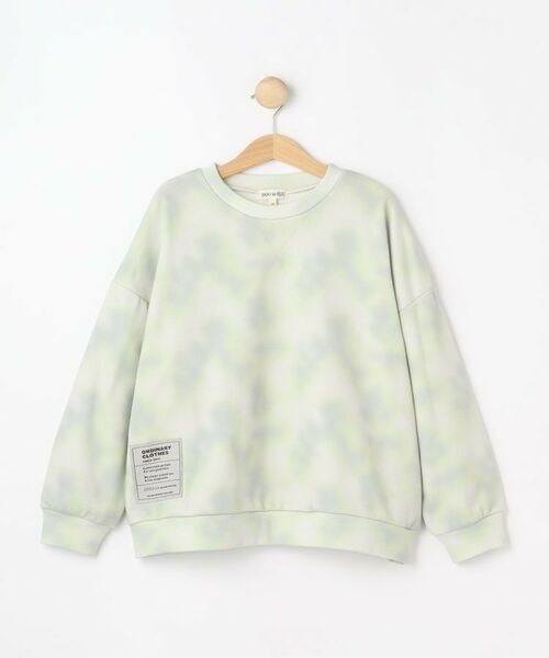 SHOO・LA・RUE / シューラルー スウェット | 【130-150cm】タイダイ柄プリント裏毛スウェット | 詳細1