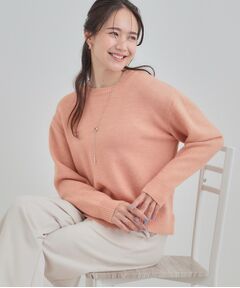 SHOO・LA・RUE / シューラルー ニット・セーター | 【洗える】キラキラ光るラメが上品　クルーネックニット