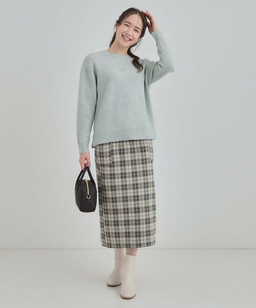 SHOO・LA・RUE / シューラルー ニット・セーター | 【洗える】キラキラ光るラメが上品　クルーネックニット | 詳細19