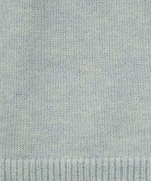 SHOO・LA・RUE / シューラルー ニット・セーター | 【洗える】キラキラ光るラメが上品　クルーネックニット | 詳細20