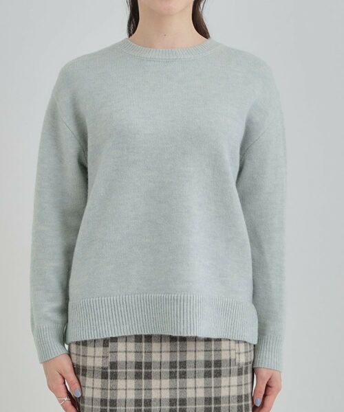 SHOO・LA・RUE / シューラルー ニット・セーター | 【洗える】キラキラ光るラメが上品　クルーネックニット | 詳細21