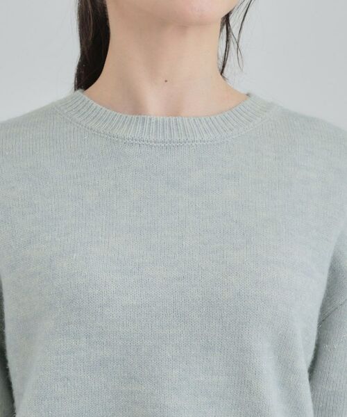 SHOO・LA・RUE / シューラルー ニット・セーター | 【洗える】キラキラ光るラメが上品　クルーネックニット | 詳細24