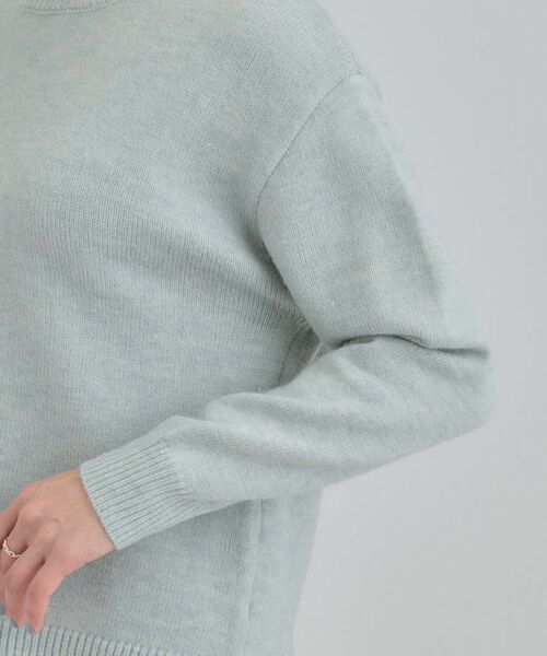 SHOO・LA・RUE / シューラルー ニット・セーター | 【洗える】キラキラ光るラメが上品　クルーネックニット | 詳細25