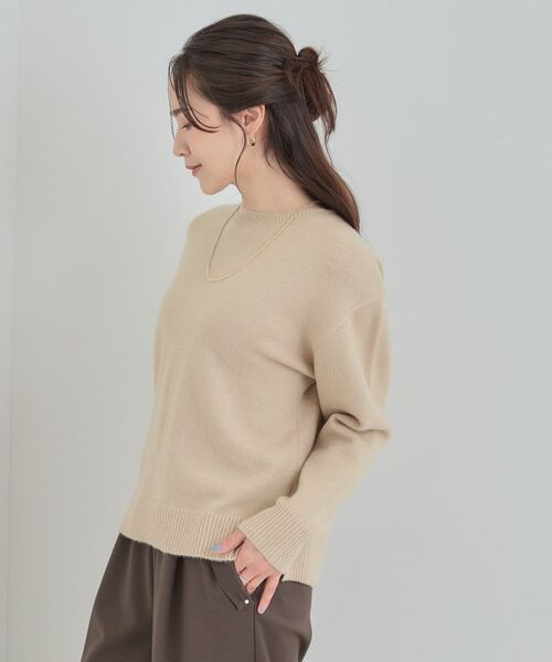 SHOO・LA・RUE / シューラルー ニット・セーター | 【洗える】キラキラ光るラメが上品　クルーネックニット | 詳細6