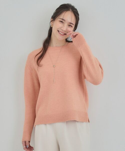 SHOO・LA・RUE / シューラルー ニット・セーター | 【洗える】キラキラ光るラメが上品　クルーネックニット | 詳細9