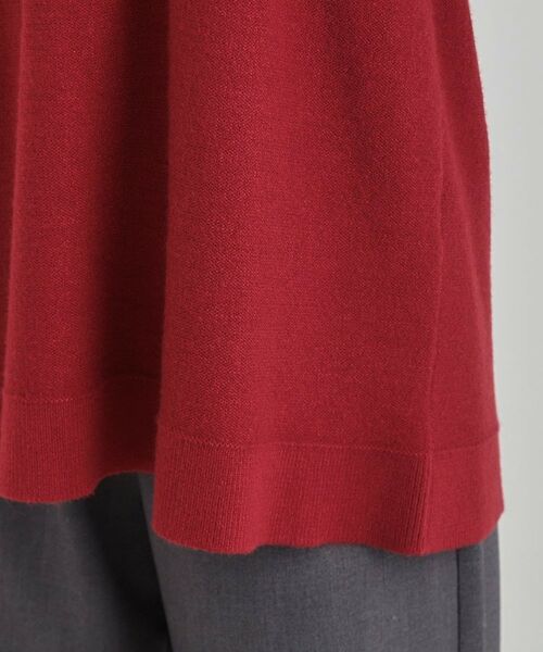 SHOO・LA・RUE / シューラルー ニット・セーター | 【S-LL】気になるお腹周りをカバー ケーブル編みペプラムニット | 詳細18