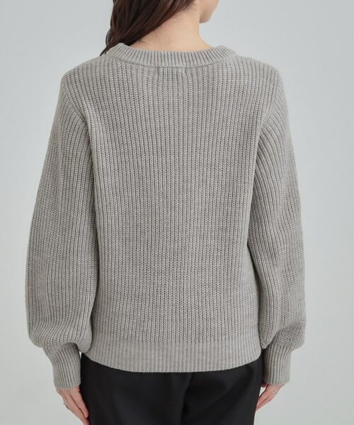 SHOO・LA・RUE / シューラルー ニット・セーター | フェイクパールで上品見え ケーブルパール調ニット | 詳細15