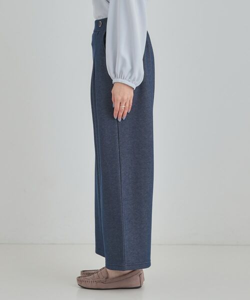 SHOO・LA・RUE / シューラルー パンツ | 【シューウォーム】デニム風裏起毛ワイドパンツ | 詳細10