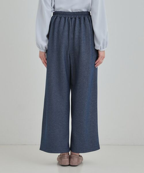SHOO・LA・RUE / シューラルー パンツ | 【シューウォーム】デニム風裏起毛ワイドパンツ | 詳細11