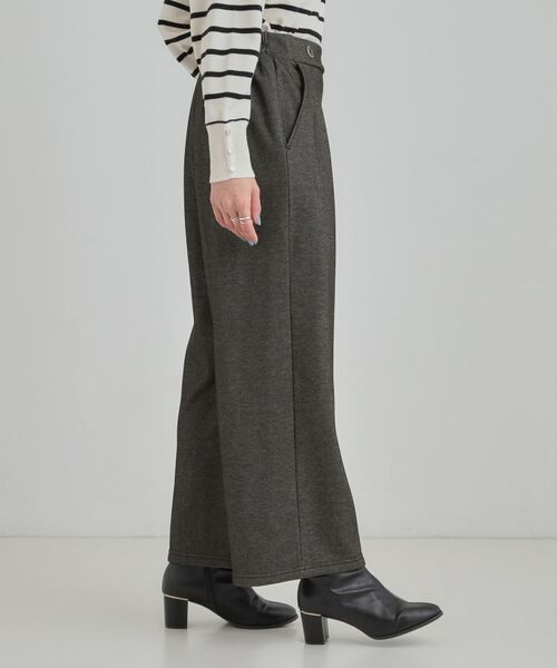 SHOO・LA・RUE / シューラルー パンツ | 【シューウォーム】デニム風裏起毛ワイドパンツ | 詳細2
