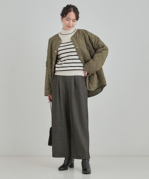 SHOO・LA・RUE / シューラルー パンツ | 【シューウォーム】デニム風裏起毛ワイドパンツ | 詳細3