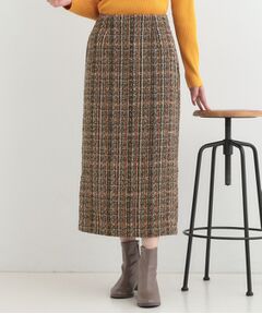 SHOO・LA・RUE / シューラルー ロング・マキシ丈スカート | ラメツイードナロースカート