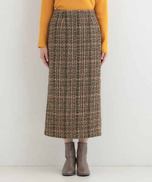 SHOO・LA・RUE / シューラルー ロング・マキシ丈スカート | ラメツイードナロースカート | 詳細9