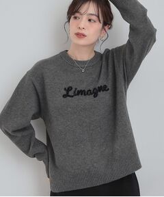 SHOO・LA・RUE / シューラルー ニット・セーター | 柔らかくフワフワした風合いがやみつきに スウェットライクロゴニット