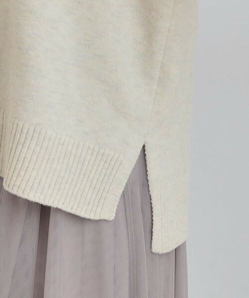 SHOO・LA・RUE / シューラルー ニット・セーター | 柔らかくフワフワした風合いがやみつきに スウェットライクロゴニット | 詳細22
