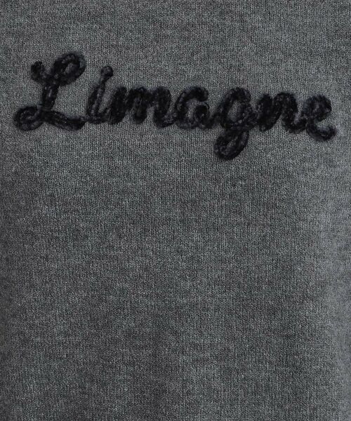 SHOO・LA・RUE / シューラルー ニット・セーター | 柔らかくフワフワした風合いがやみつきに スウェットライクロゴニット | 詳細4