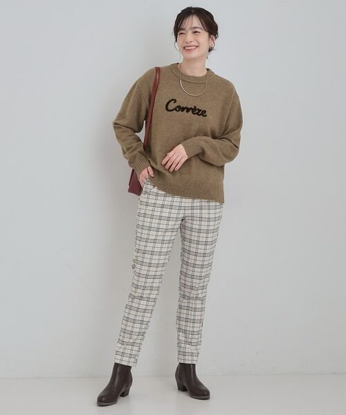 SHOO・LA・RUE / シューラルー ニット・セーター | 柔らかくフワフワした風合いがやみつきに スウェットライクロゴニット | 詳細7