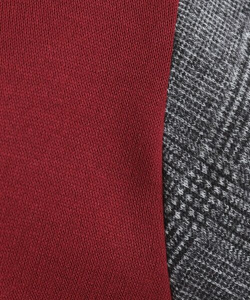 SHOO・LA・RUE / シューラルー スウェット | 【あったか】裏起毛袖チェックトップス | 詳細12