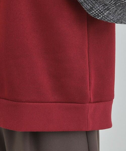 SHOO・LA・RUE / シューラルー スウェット | 【あったか】裏起毛袖チェックトップス | 詳細18