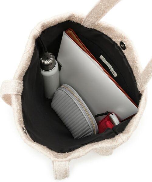 SHOO・LA・RUE / シューラルー トートバッグ | ラメ格子柄スクエアトートバッグ | 詳細16