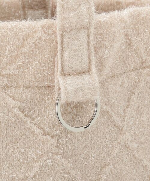 SHOO・LA・RUE / シューラルー トートバッグ | ラメ格子柄スクエアトートバッグ | 詳細18