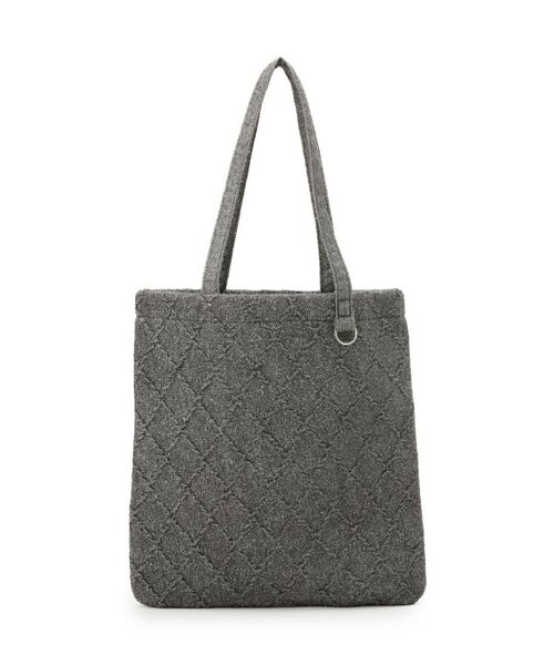 SHOO・LA・RUE / シューラルー トートバッグ | ラメ格子柄スクエアトートバッグ | 詳細7