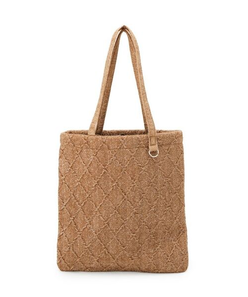 SHOO・LA・RUE / シューラルー トートバッグ | ラメ格子柄スクエアトートバッグ | 詳細8