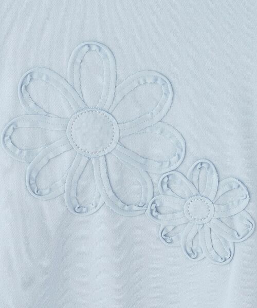 SHOO・LA・RUE / シューラルー スウェット | 【100-150cm】フラワー刺繍スウェット | 詳細6