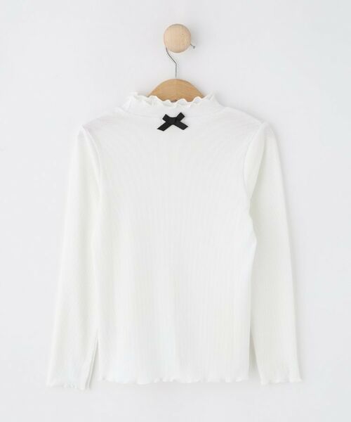 SHOO・LA・RUE / シューラルー カットソー | 【110-140cm/プチセレ】リボンハイネックインナー | 詳細2