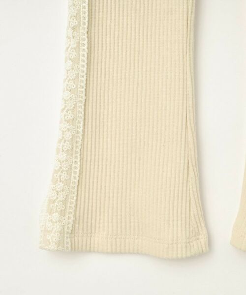 SHOO・LA・RUE / シューラルー パンツ | 【100-150cm】サイドレースリブレギンス | 詳細4