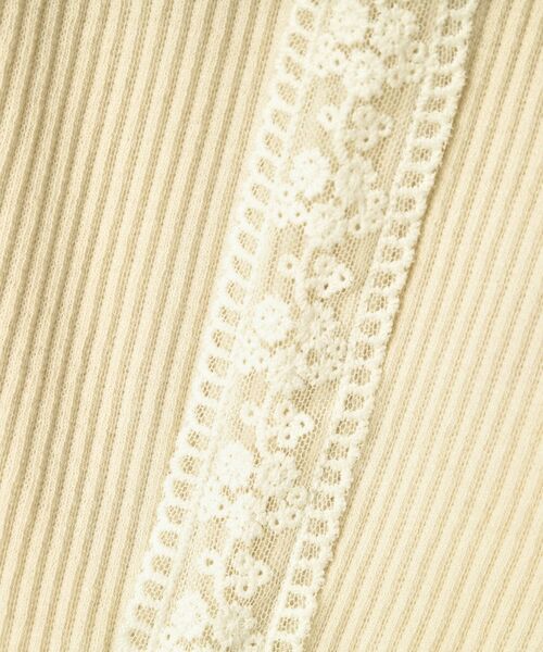 SHOO・LA・RUE / シューラルー パンツ | 【100-150cm】サイドレースリブレギンス | 詳細5